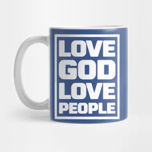 Love God Love People 1 Mug